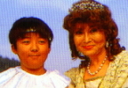 Bandora and her son, Kai